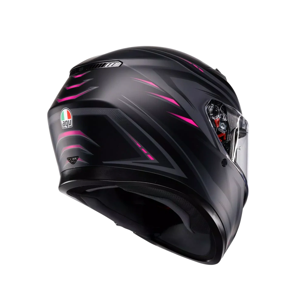 Prilba AVG K3 SYTH MATT BLACK/PINK