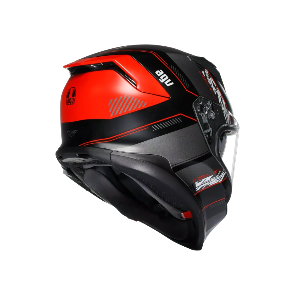Prilba AGV K7 KYBER MATT BLACK/RED