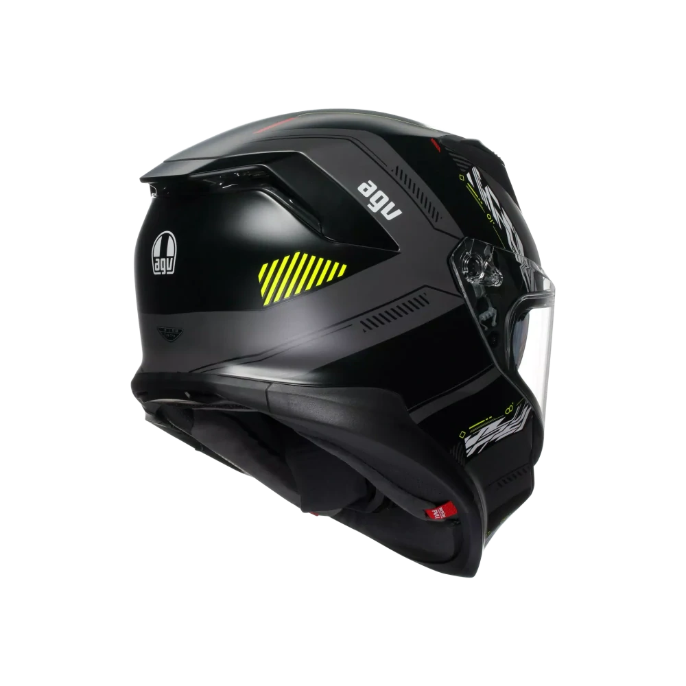 Prilba AGV K7 KYBER MATT GREY/YELLOW FLUO