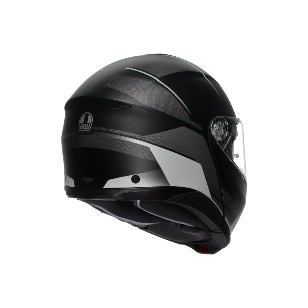 Prilba AGV TOURMODULAR PERCEPTION MATT BLACK/SILVER
