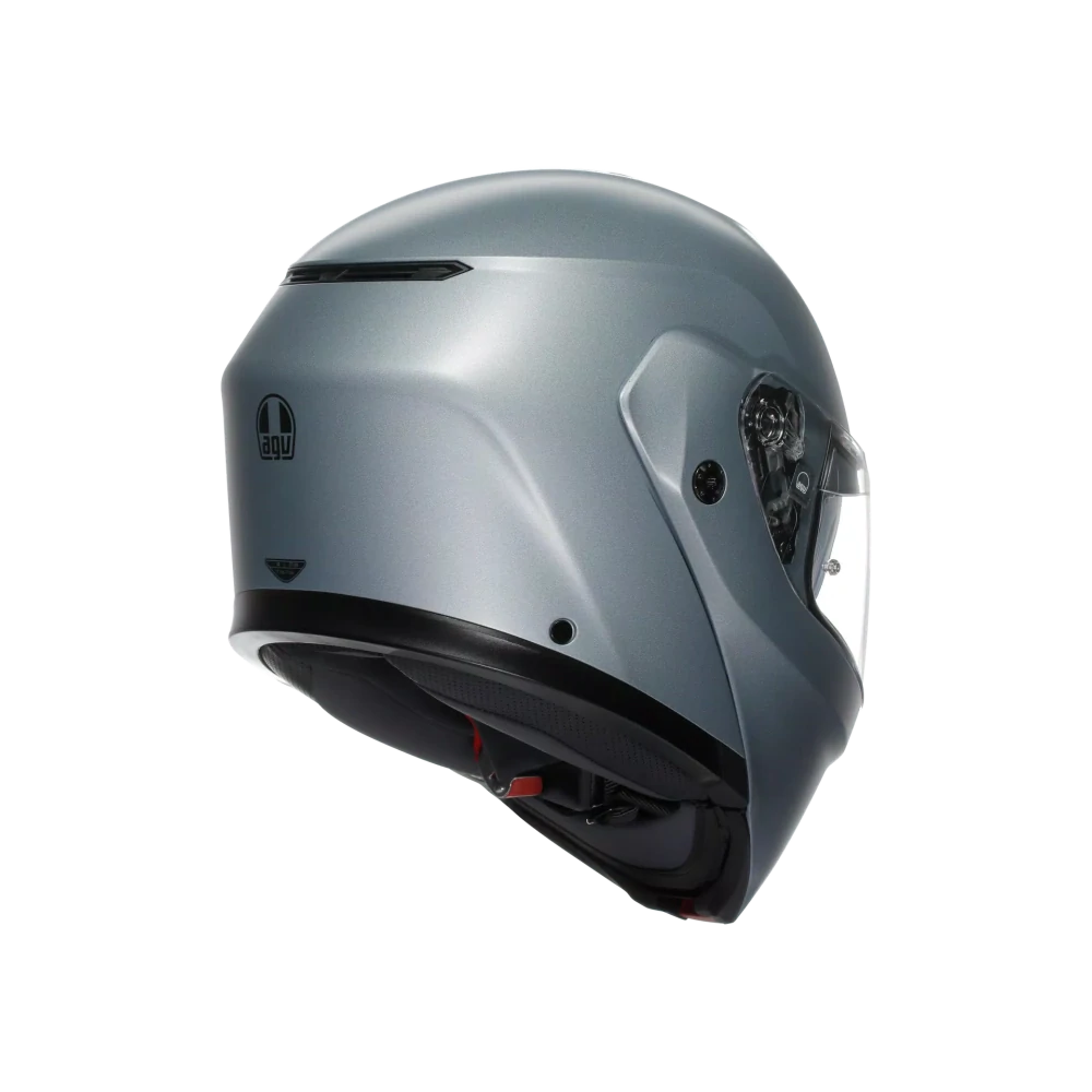 Prilba AGV Streetmodular MONO MATT SILVER