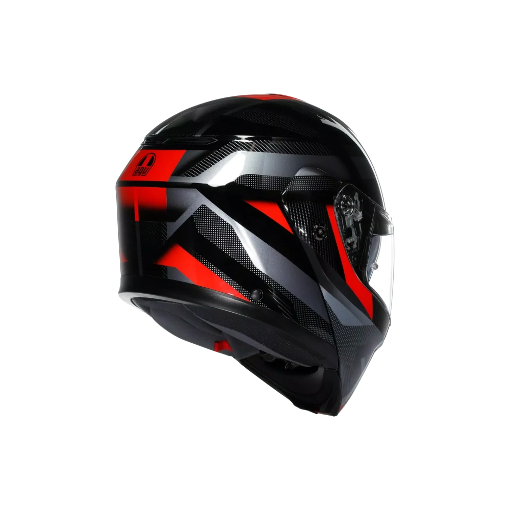 Prilba AGV Streetmodular LEDRO BLACK/RED
