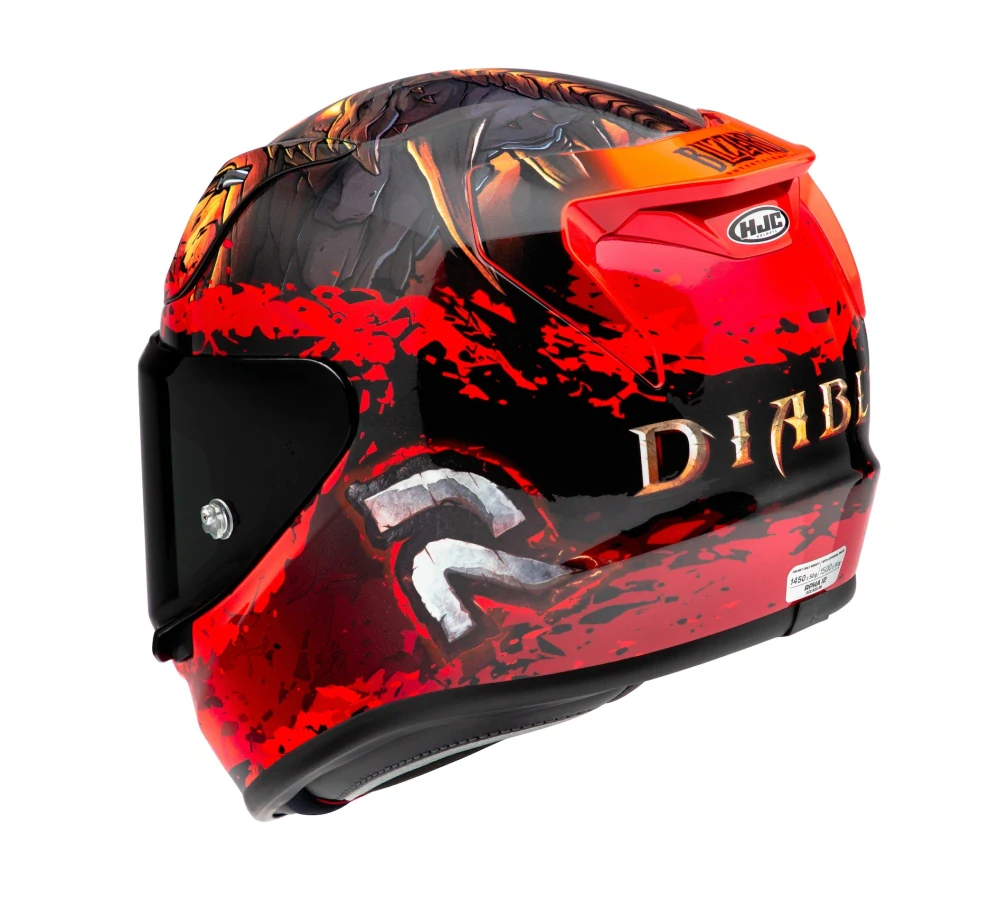 Prilba HJC RPHA12 DIABLO BLIZZARD MC1