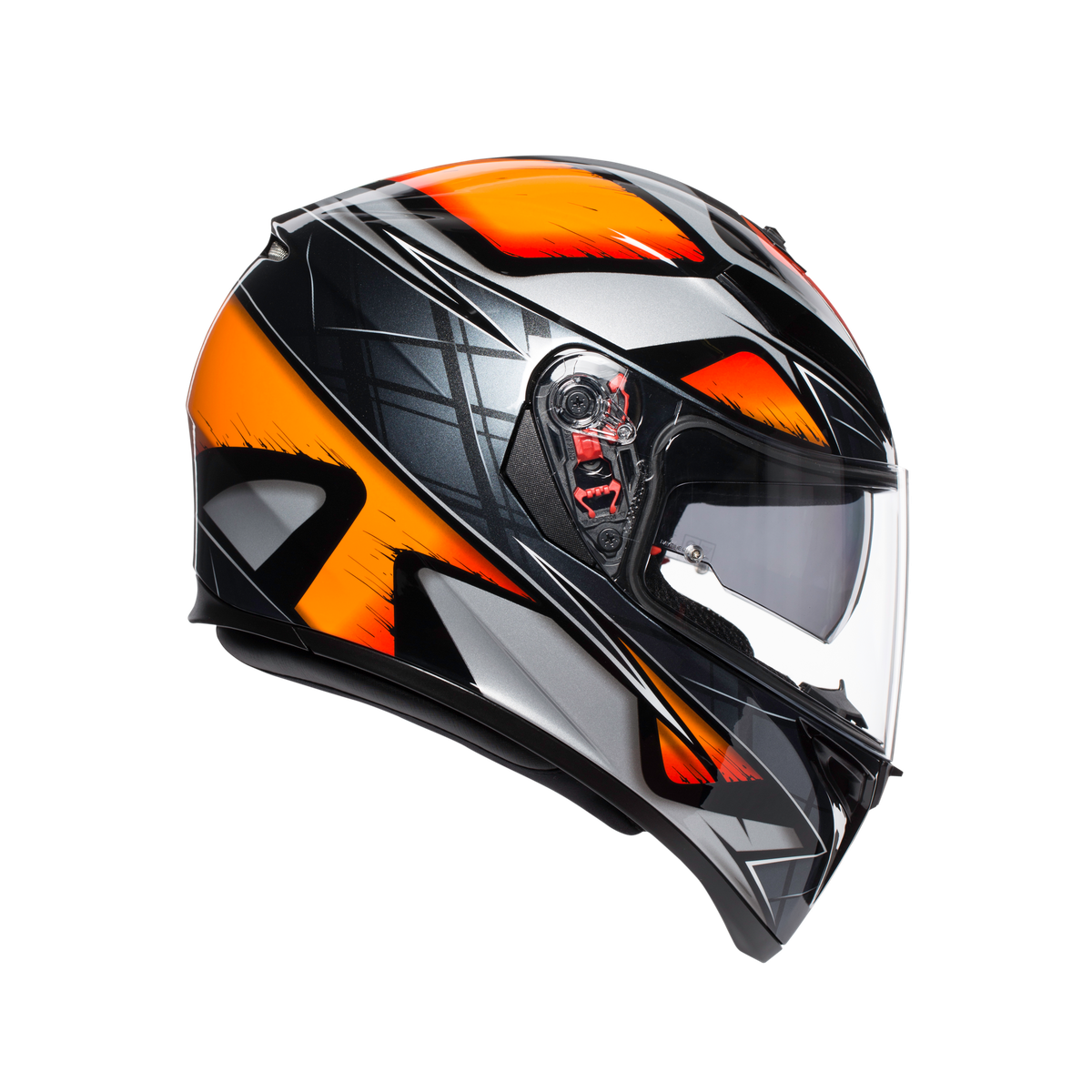 Prilba AGV K3 SV LIQUEFY BLACK/ORANGE