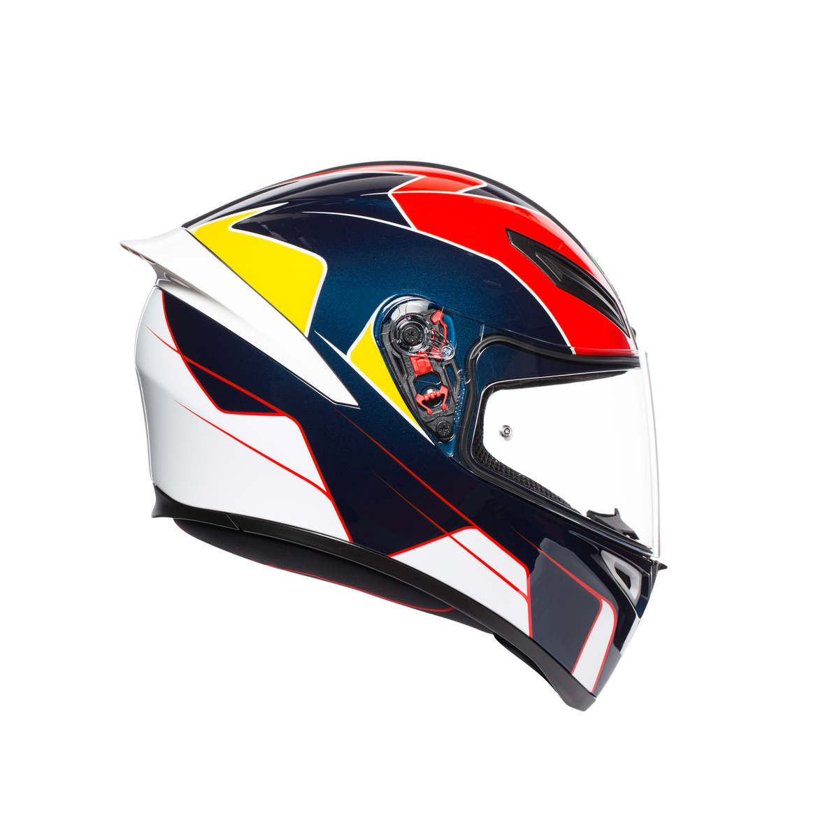 Prilba AGV K1 PITLANE BLUE/RED/YELLOW