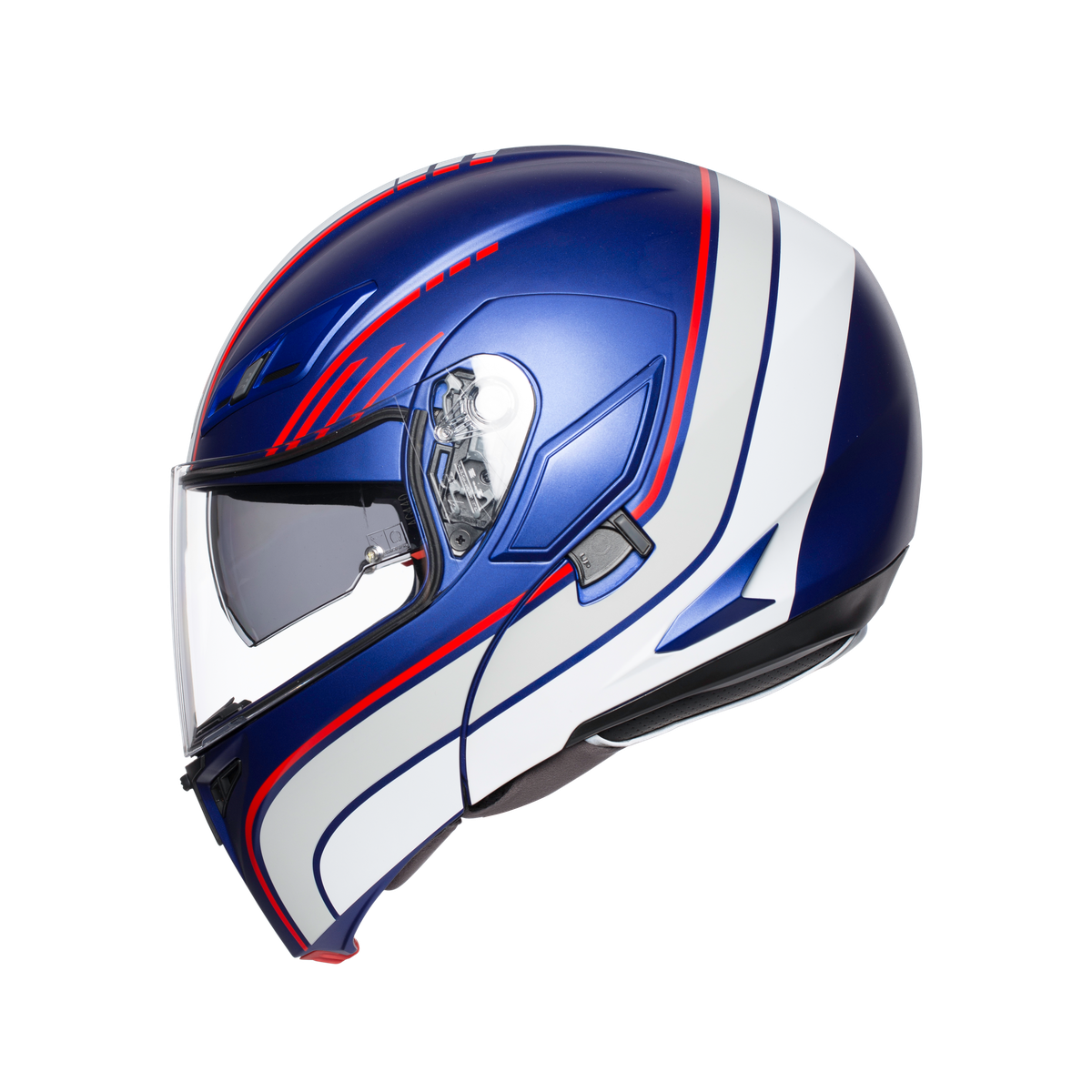 Prilba AGV Compact BOSTON MATT BLUE/WHITE/RED