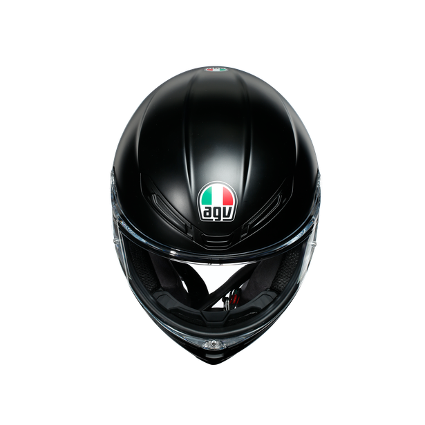 Prilba AGV K6 MINIMAL PURE MATT Black/White/Red