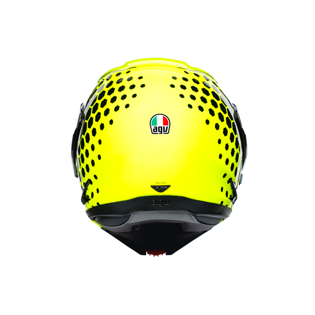 Prilba AGV COMPACT ST MULTI - DETROIT YELLOW FLUO/BLACK 