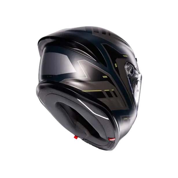 Prilba AGV K6 S ENHANCE MATT GREY/YELLOW FLUO