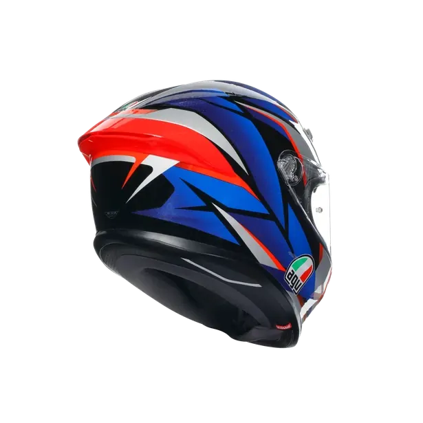 Prilba AGV K6 S SLASHCUT BLACK/BLUE/RED