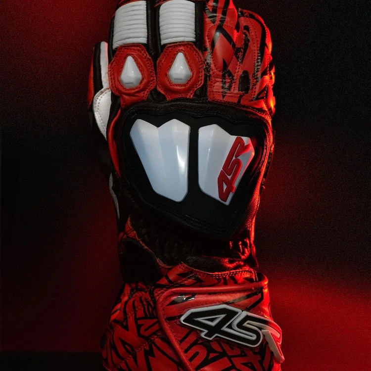 Rukavice 4SR RR Aramid Core Red