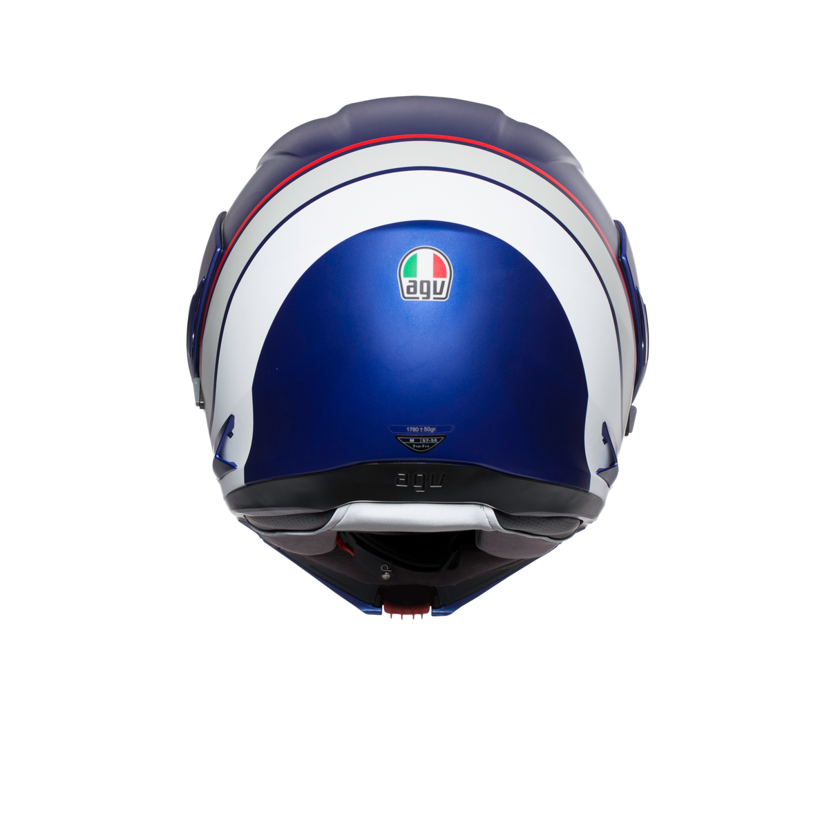 Prilba AGV Compact BOSTON MATT BLUE/WHITE/RED