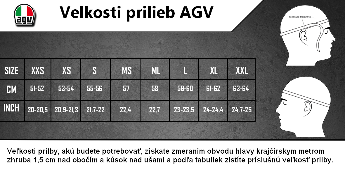 Prilba AGV K1 TOP - SPEED 46