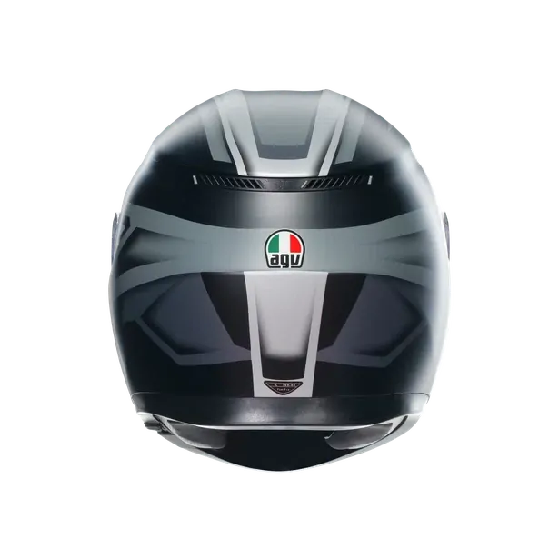Prilba AGV K3 COMPOUND MATT BLACK/GREY