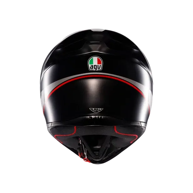 Prilba AGV K1 S LAP MATT BLACK/GREY/RED