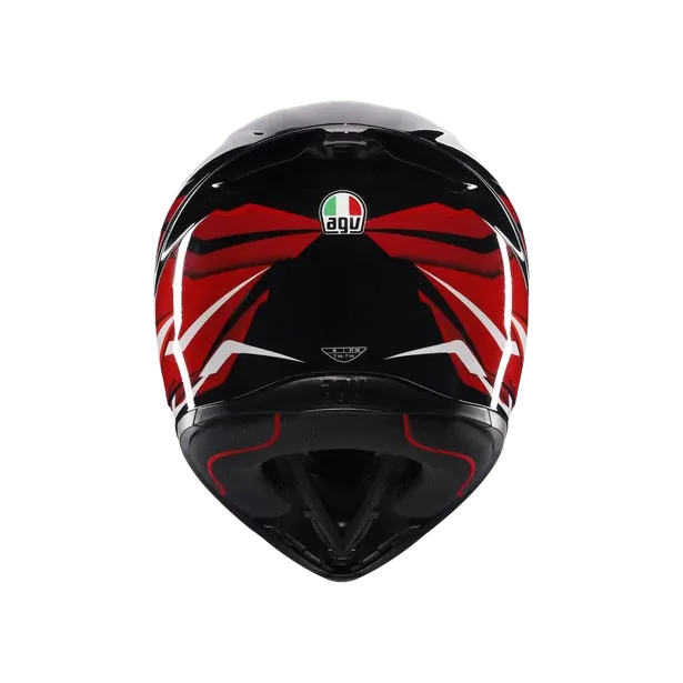 Prilba AGV K1 S LION BLACK/RED/WHITE