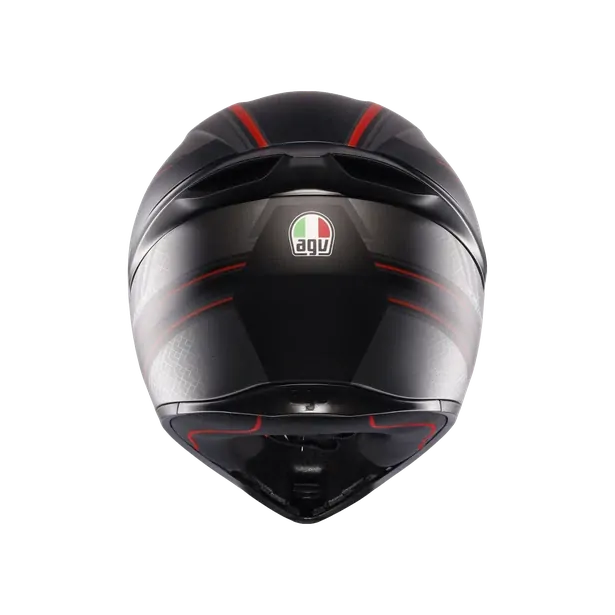 Prilba AGV K1 S SLING MATT BLACK/RED