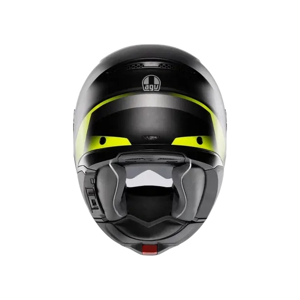 Prilba AGV TOURMODULAR PERCEPTION MATT BLACK/YEL FLUO
