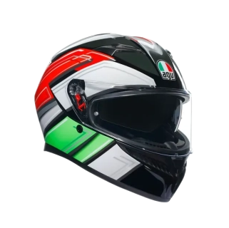Prilba AGV K3 WING BLACK/ITALY