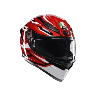 Prilba AGV K1 S LION BLACK/RED/WHITE
