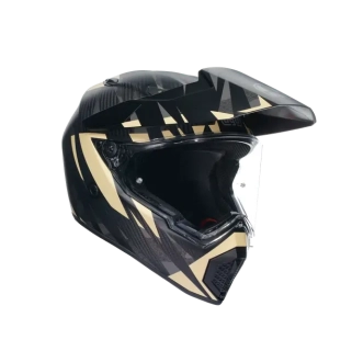 Prilba AGV AX9 STEPPA MATT CARBON/GREY/SAND