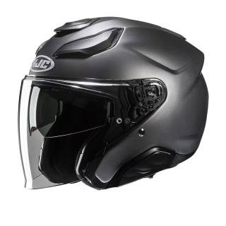 Prilba HJC F31 SEMI FLAT TITANIUM